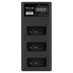Ładowarka trzykanałowa Newell CD-USB-C do akumulatorów LP-E17 do Canon-2657550